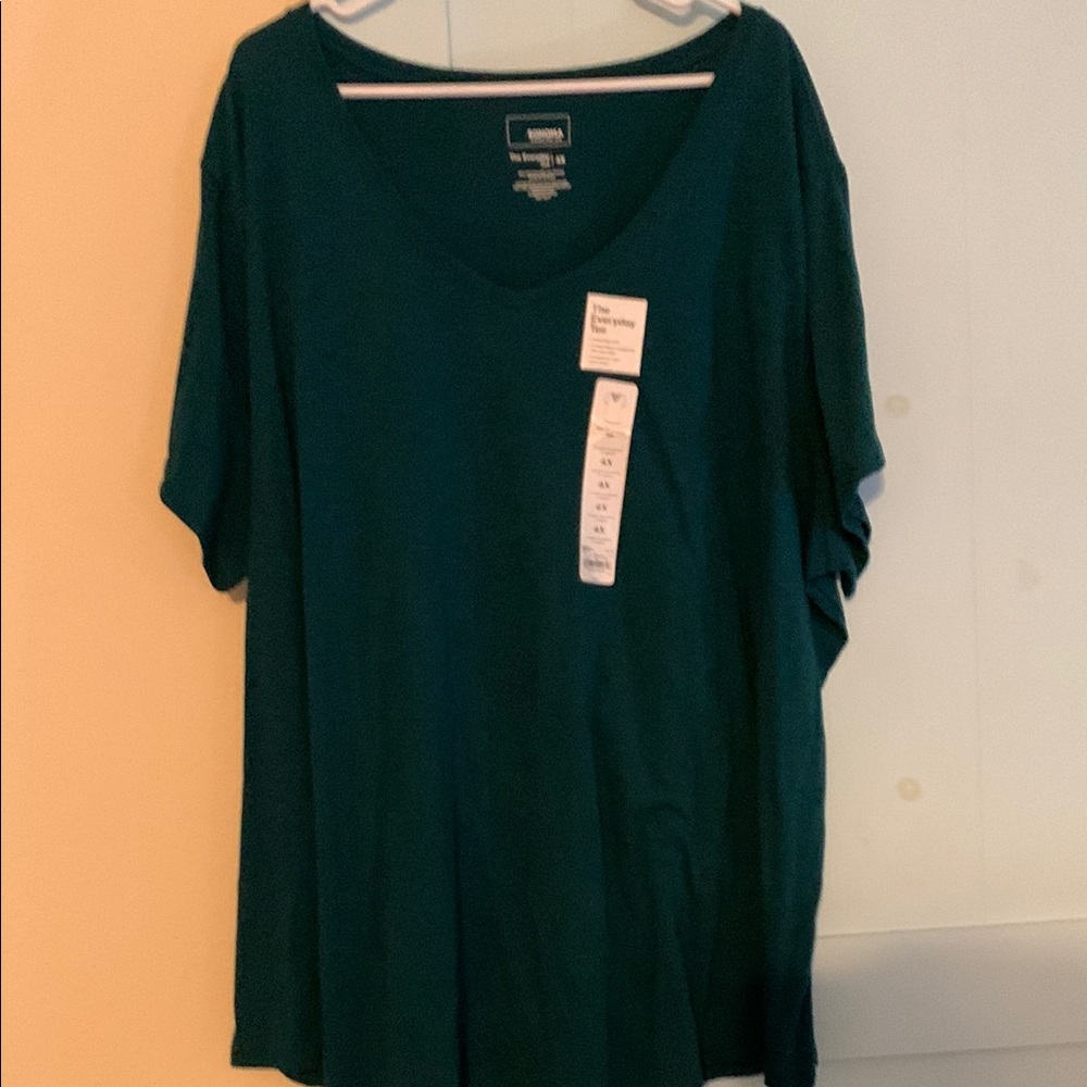 Sonoma Goods for Life
THE EVERYDAY TEE
V-Neck
Dark Teal
4X